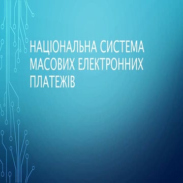 Національна система масових електронних платежів