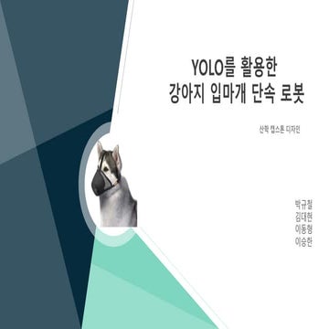 강아지 입마개 단속 로봇_최종.pptx