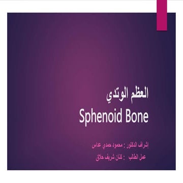 العظم الوتدي.. كنان شريف حلاق..شرح مفصل.pptx