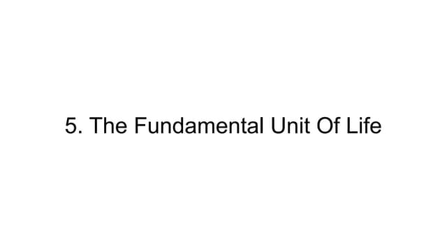 CELL FUNDAENTAL UNIT OF LIFE class9th ppt for study