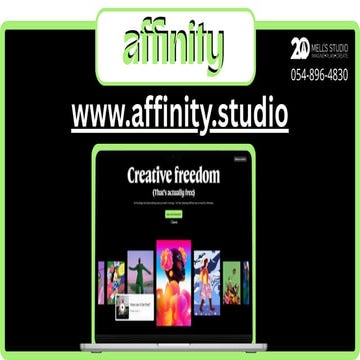 affinity by canva אפיניטי של קנבה כלי עיצוב חדש ובחינם