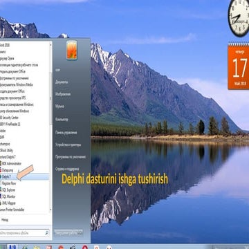 Dasturlash asoslari fanidan taqdimot Делфи.pptx