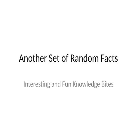 Random_Most_Important_Nstural_Facts_PPT_2.pptx