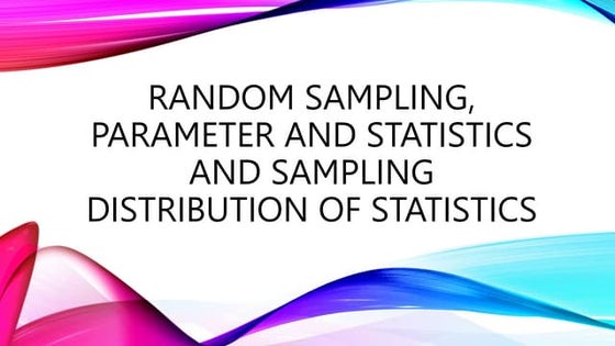 LESSON 7 ILLUSTRATING RANDOM SAMPLING G11 | PPT