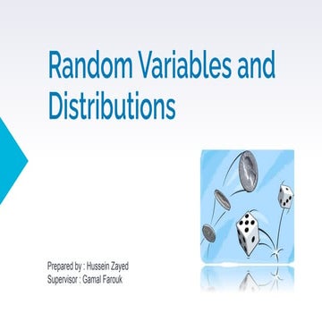 Random Variables and Distributions | PPT