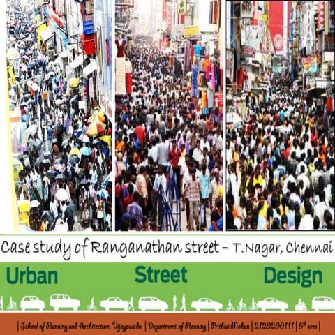 Ranganthan street,T.Nagar - Urban Design