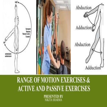 Range of motion exercises &amp;