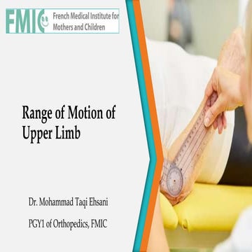 Range of Motion of Upper Limb.pptx