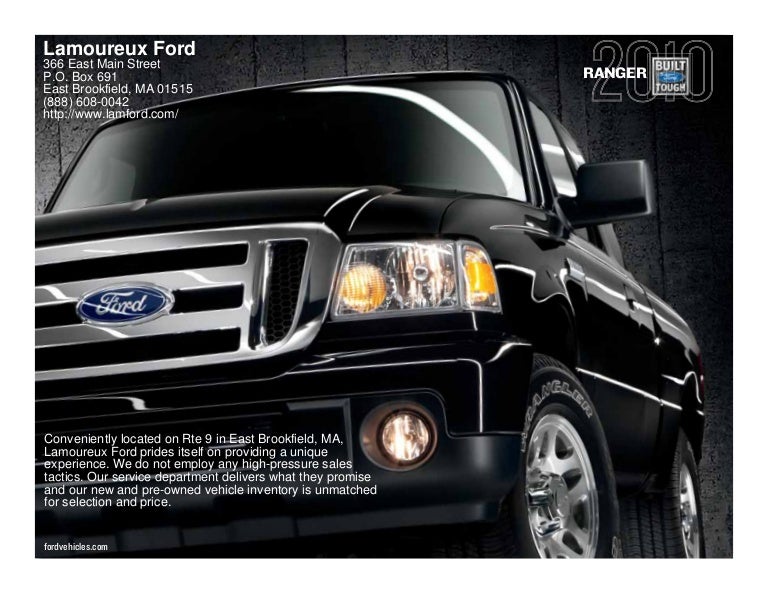 East Main Auto >> 2010 Ford Ranger Lamoureux Ford Worcester Massachusetts East Main Auto >> 2010 Ford Ranger Lamoureux Ford Worcester Massachusetts
