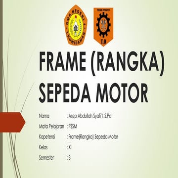 rangka (frame) dan chasis sepeda motor.ppt