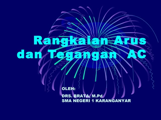 Rangkaian arus-dan-tegangan-ac