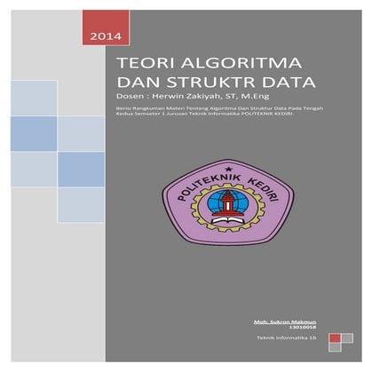 Rangkuman Algoritma Pemerograman 2