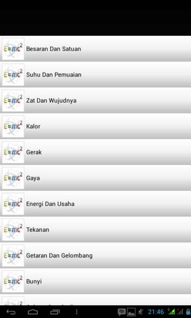 Rangkuman rumus fisika