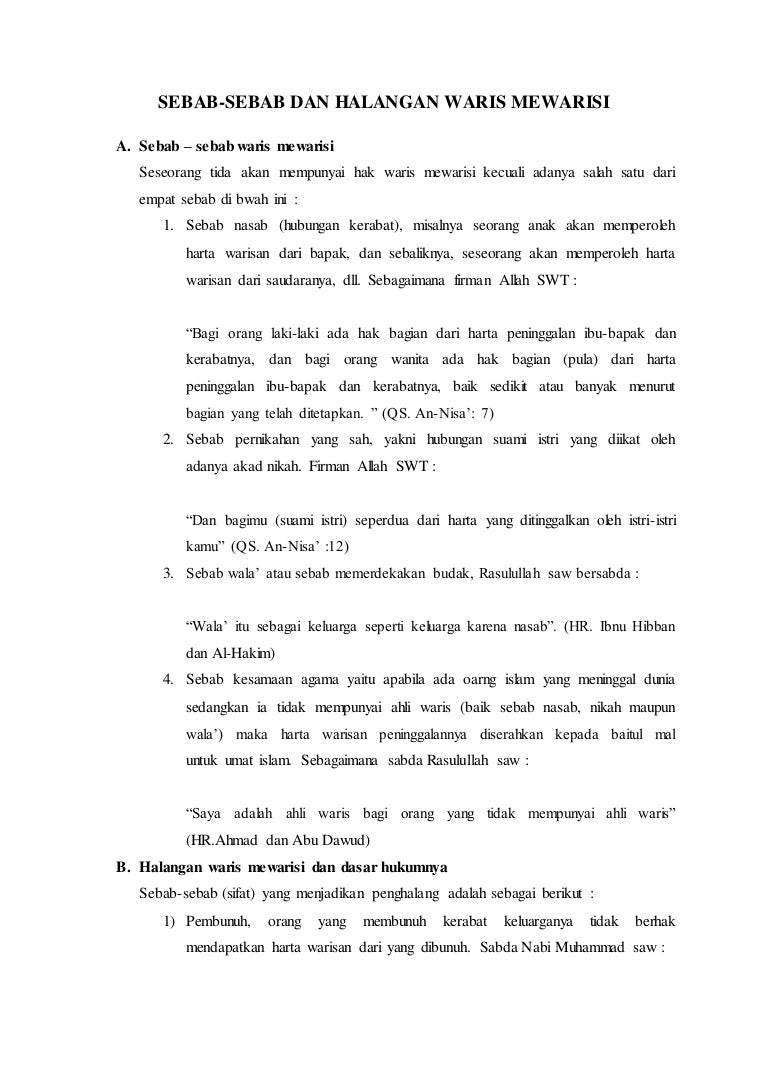 Seorang Anak Dapat Mewarisi Sifat Dari Masnurul Seorang Anak Dapat Mewarisi Sifat Dari Masnurul