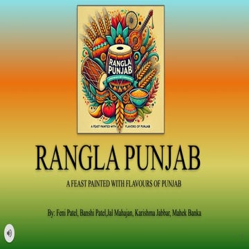 RANGLA PUNJAB Presentation.pptx  Final Year