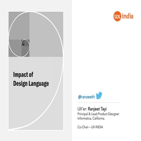 Impact of Design Lanagauge