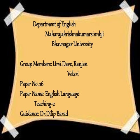 ELT Project Presentation