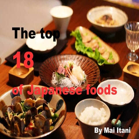 Ranking of japanese foods