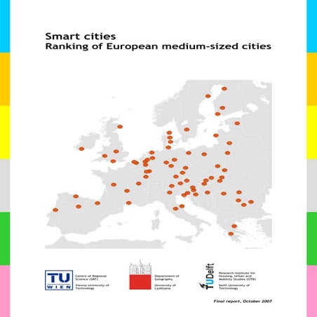Smart cities  Ranking of European medium-sized cities 