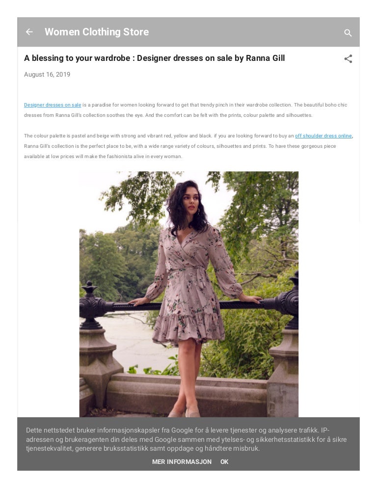ok google dress