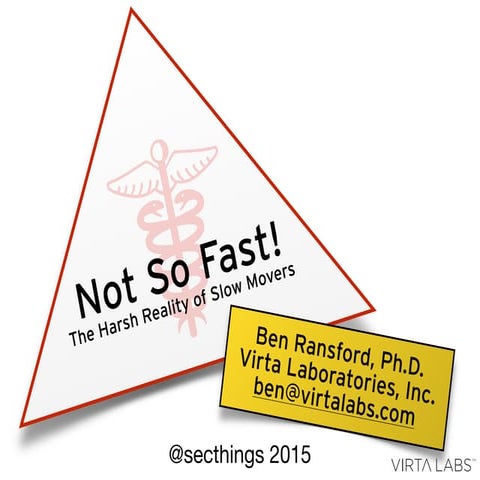 The Harsh Reality of Slow Movers