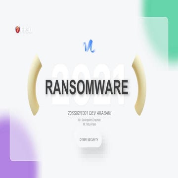 Ransomware