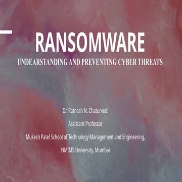 Comprehensive Guide to Understanding and Preventing Ransomware Cyber ...