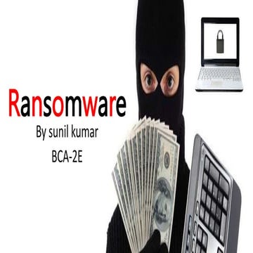 ransomware presentation in detail explaination