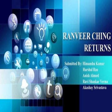 Ranveer ching returns dmec