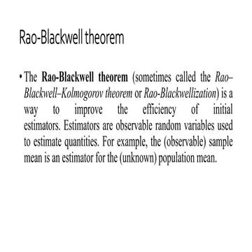 Rao Blackwell theorem.pptx