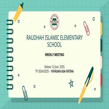 Meeting Breakdown 2024 School Carakter Pptx