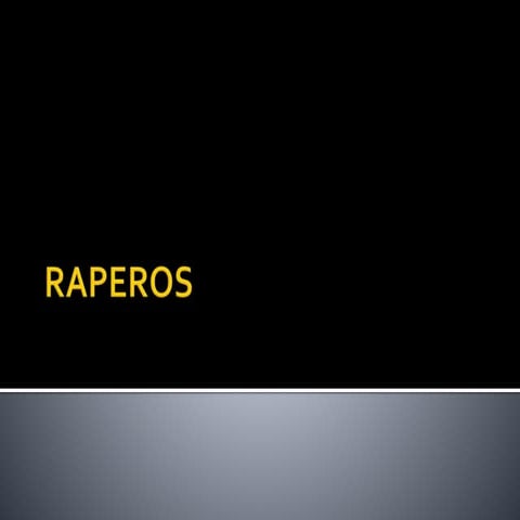 Raperos | PPT