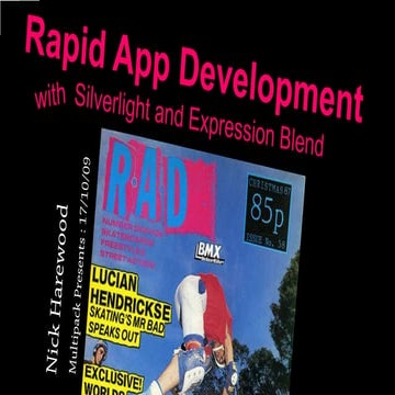 Rapid application development | PPTX