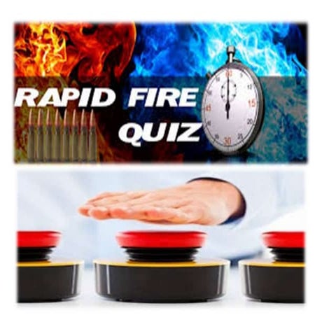 Rapid fire quiz