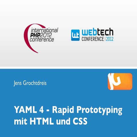 Rapid Prototyping mit YAML4