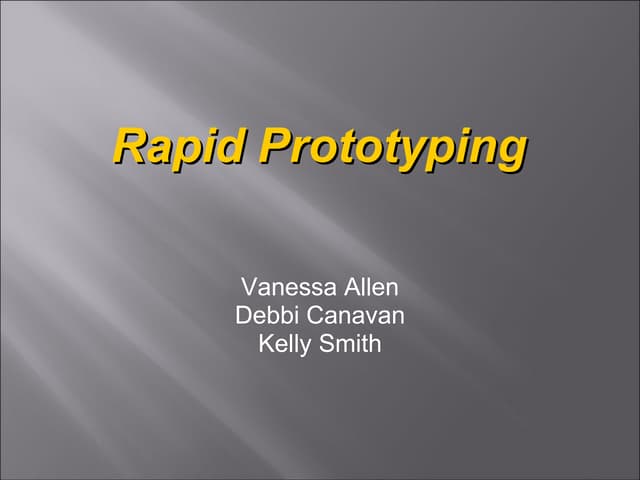 EDAE 638 -- Rapid Prototyping Instructional Design
