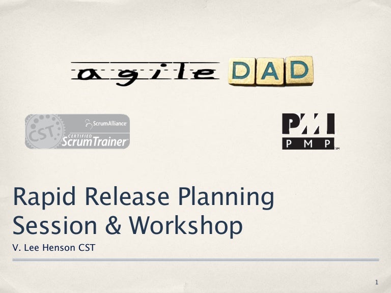 Rapid Release Planning