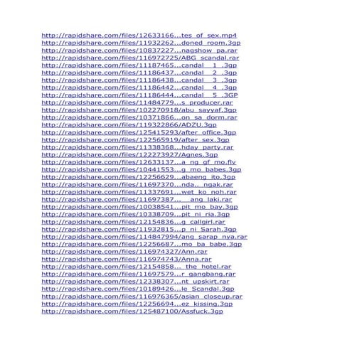 Rapidshare links | PDF