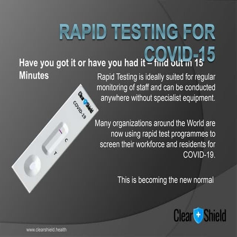 The Importance of COVID-19 Coronavirus Testing in Safeguarding ...