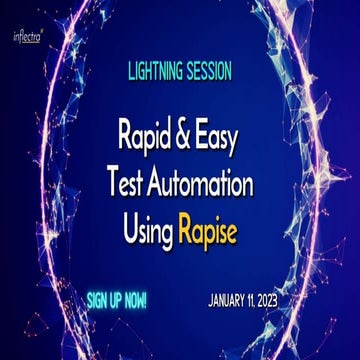 Lightning Session: Rapid & Easy  Test Automation Using Rapise