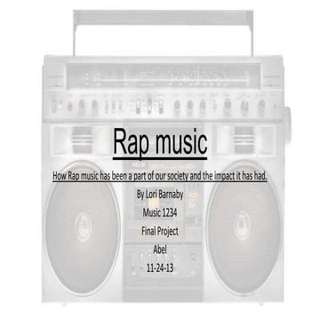 Rap music