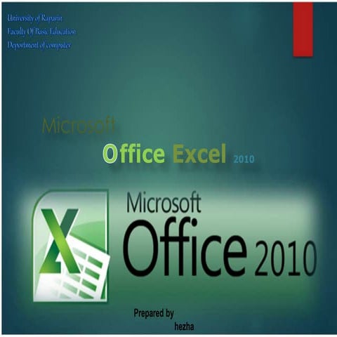 Microsoft Office Excel