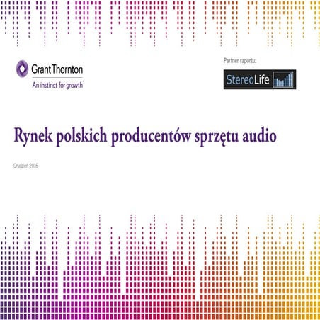 Rynek polskich producentów sprzętu audio