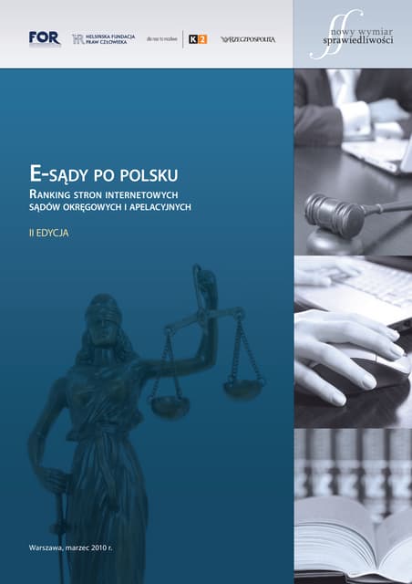 E-sądy po polsku 2009