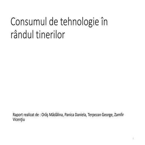 Research report -tablets, smartphones & laptops