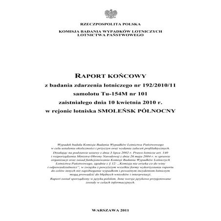 Raport koncowy tu 154m