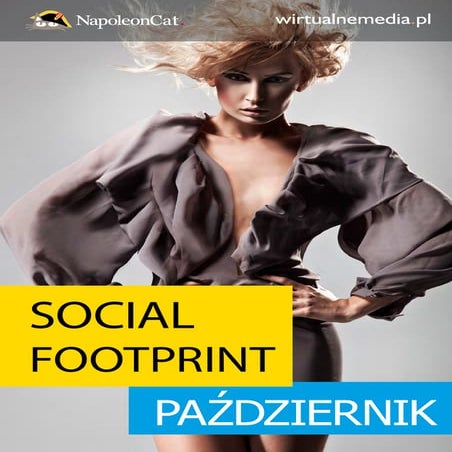 Social Footprint. Kosmetyki. Październik 2014