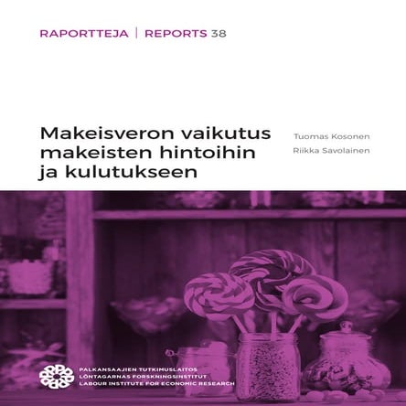 Makeisveron vaikutus makeisten hintoihin ja kulutukseen