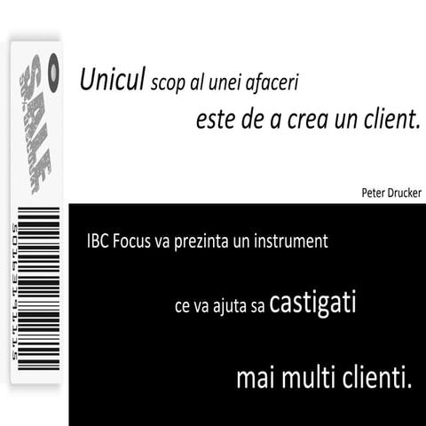 Raportul de Investitii IBC Focus in 10 citate