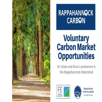 Rappahannock Voluntary Carbon Market Program
